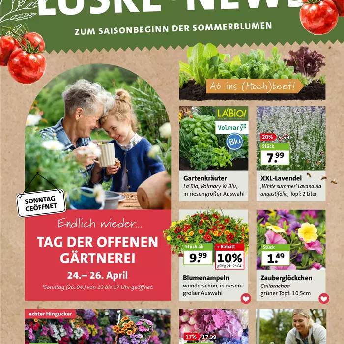 Frühlings-Flyer • April 2026